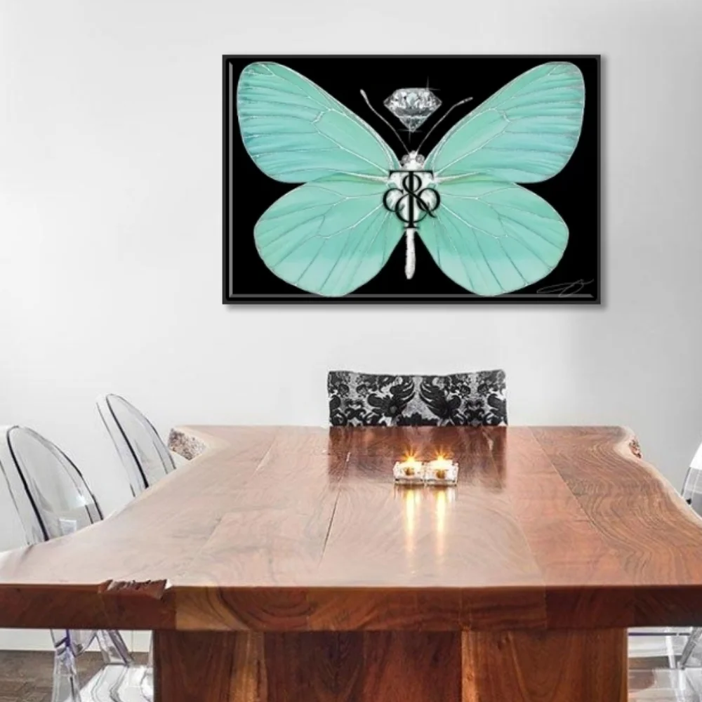 Tiffany & Co. 11"×17" Framed Wall Art - Picture 2 of 2